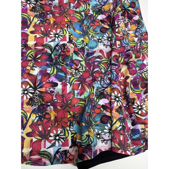 Dona Jo Colorful Floral Skort Tennis Golf Pickleball Women's Size 3 (XL) - Picture 4 of 11